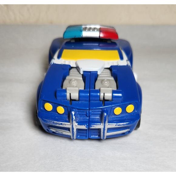 Transformers Playskool Rescue Bots Police Car And Heatwave Fire Bot Pre-owned - Picture 6 of 8